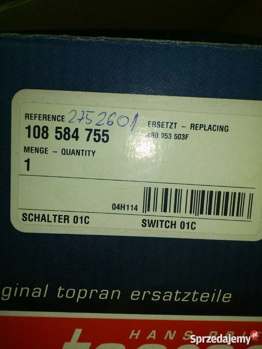 Przełącznik zespolony wycieraczek Audi A3 Gdynia