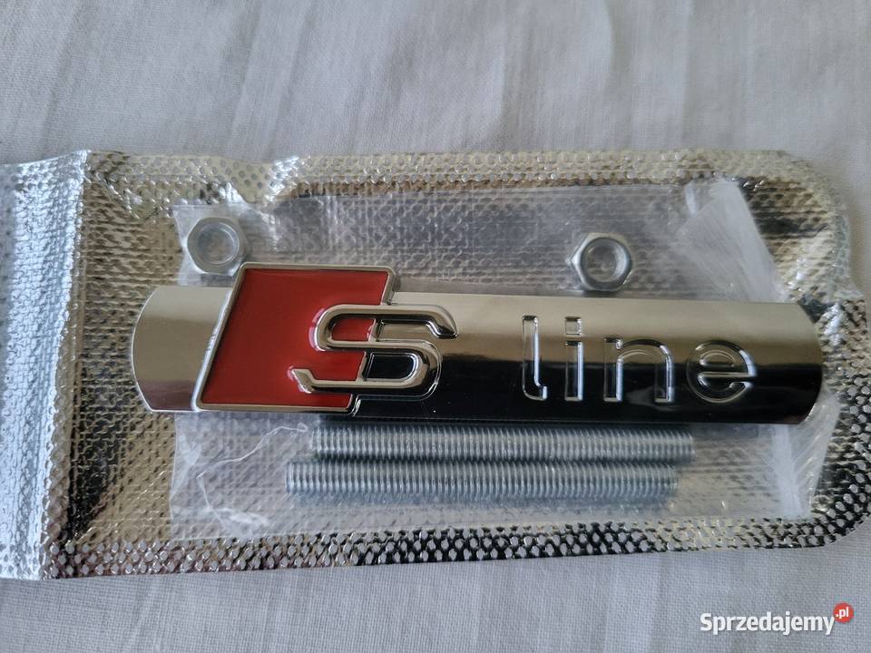 LogoZnaczekemblemat grilla przedniego Audi SLine Gliwice