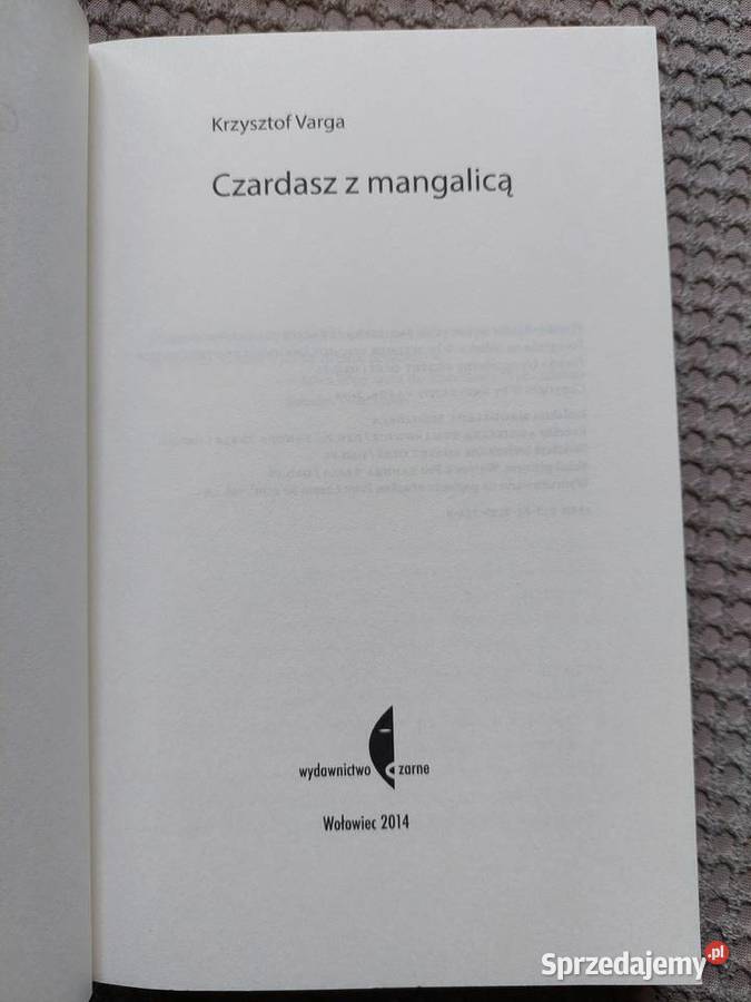 Czardasz z mangalicą Krzysztof Varga Kraków