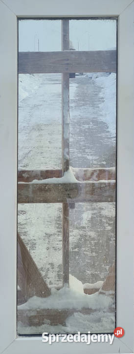 OKNA KacprzaK Witryna 49X132 FIX Używany PCV mazowieckie Siedlce