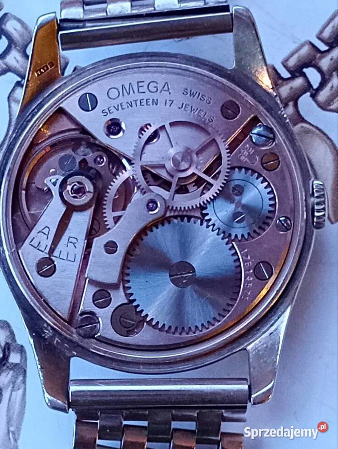 Szwajcarski złoty zegarek OMEGA 1960
