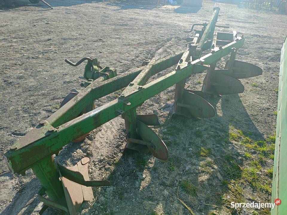 Pług 5 skibowy zagonowy Unia Grudziądz Pługi wielkopolskie Gostyń