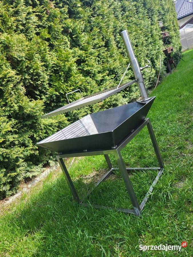 Grill 2w1 palenisko na ognisko nierdzewny ruszt Ruda Śląska