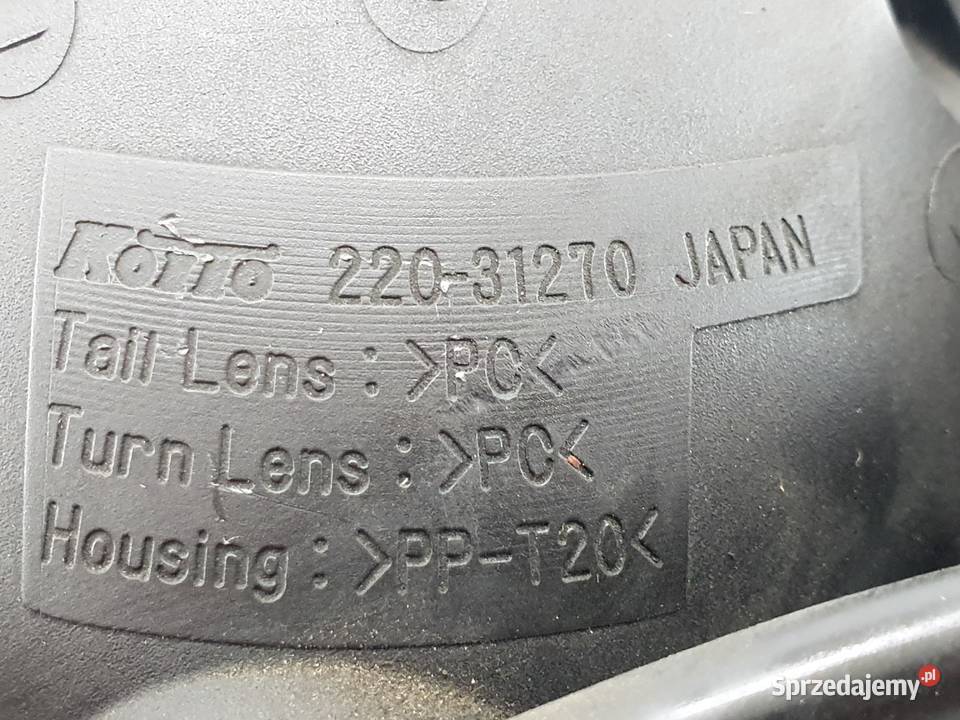 YAMAHA FJR 1300 0105 LAMPA TYŁ Lampy tylne Janowice