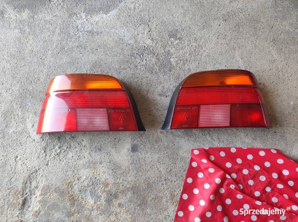 Lampy oryginał BMW 5 E39 Sedan 8358032 ce a tył osobowe Oświetlenie wielkopolskie
