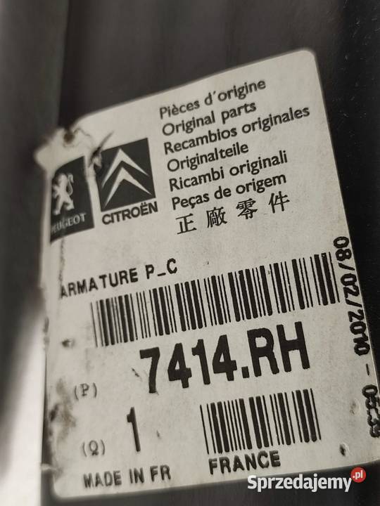 BELKA ZDERZAKA PRZÓD JUMPY EXPERT VF7 SCUDO 270 osobowe