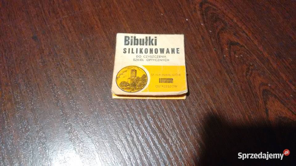 bibułkii do okularów prl 2106 Stalowa Wola