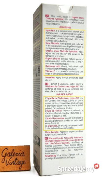 Natura Siberica liftingujący krem na dzień lubelskie Lublin