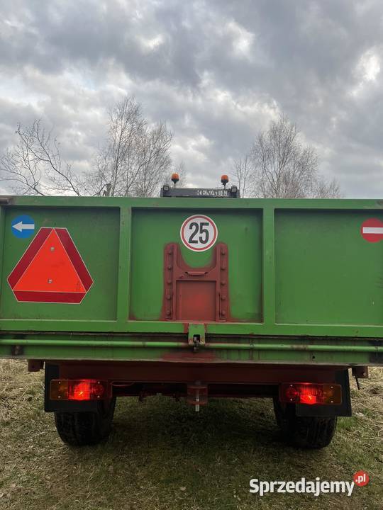 Przyczepa wywrotka jednoosiowa Konopiska