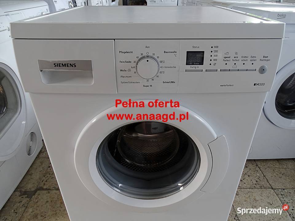 Pralka SIEMENS IQ 300 WM14E326 A 6 GWARANCJA zachodniopomorskie Miękowo sprzedam