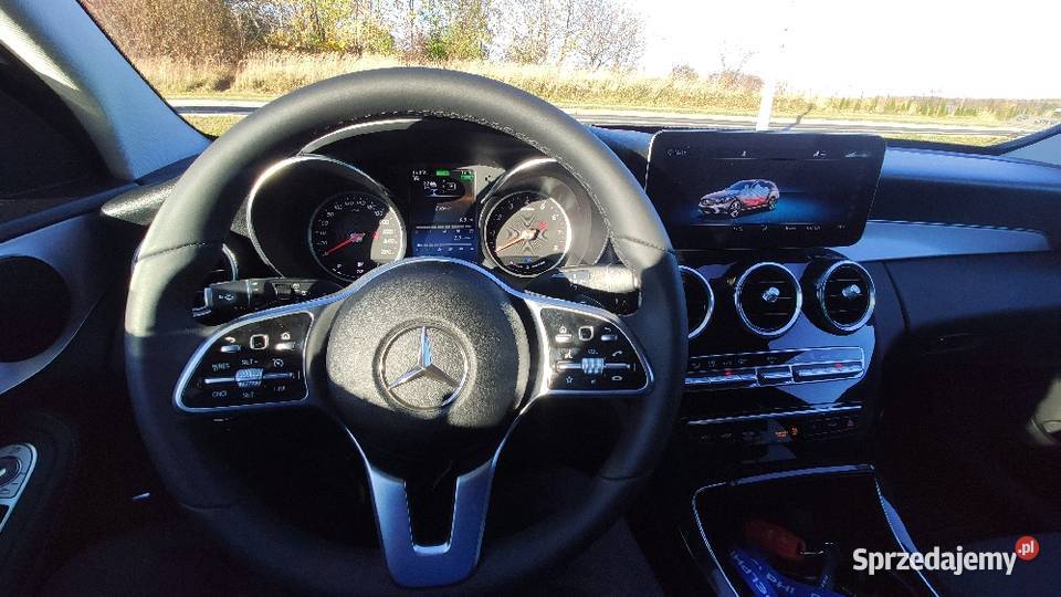 MercedesBenz C 300e hybryda plugin hak Kraków