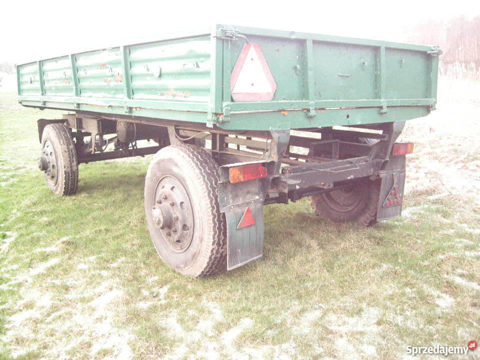 AUTOSAN D50 sprzedam przyczepe cieżarową nieuszkodzony lubuskie Danków sprzedam