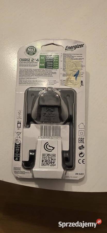 Ładowarka i 4x akumulatorki energizer Jaworzno sprzedam