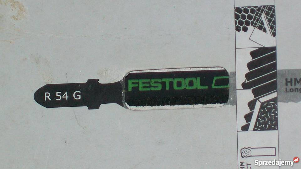 Brzeszczot z posypką wolframową Bosch, Festool
