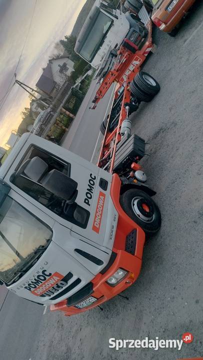 Iveco 100e18 auto laweta pomoc drogowa specjalny Iwkowa