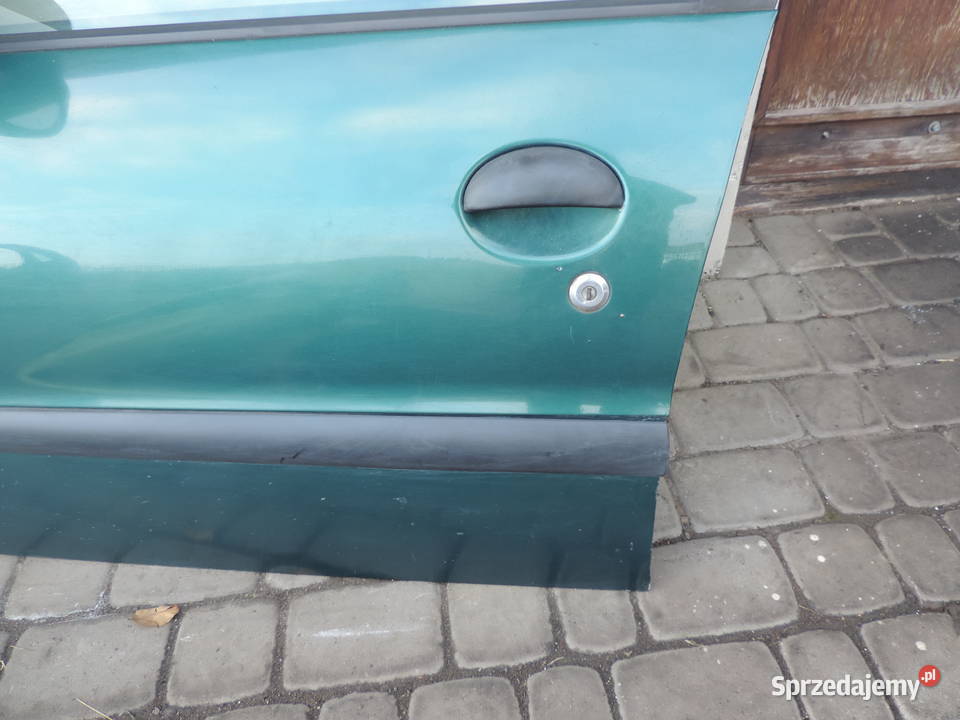 DRZWI LEWY PRZÓD PRZEDNIE PEUGEOT 206 HB 5D KQM Części samochodowe małopolskie