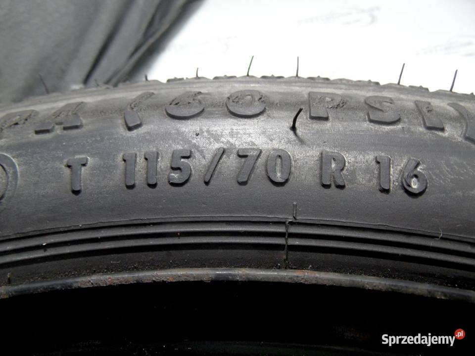 OPEL VECTRA C koło dojazdowe 1157016 92M 5x110