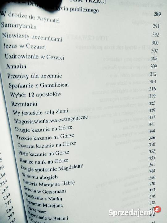 Poemat Boga człowieka 14 komplet mazowieckie Warszawa
