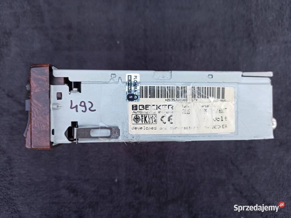 Radio Becker Avus Mercedes R129 panel drewno Gorzów Wielkopolski