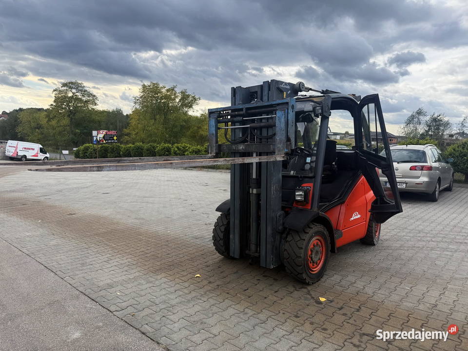 wózek widłowy LINDE H40D Triplex 470m 4000