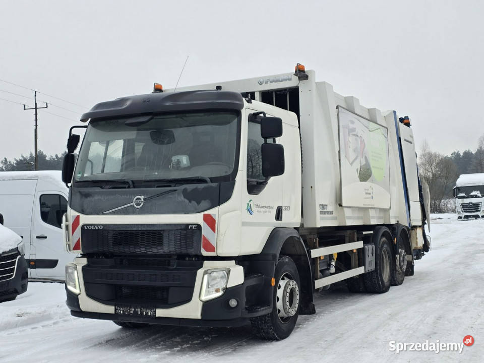 Volvo FE 320 EURO6 6x2 Śmieciarka FAUN Skępe