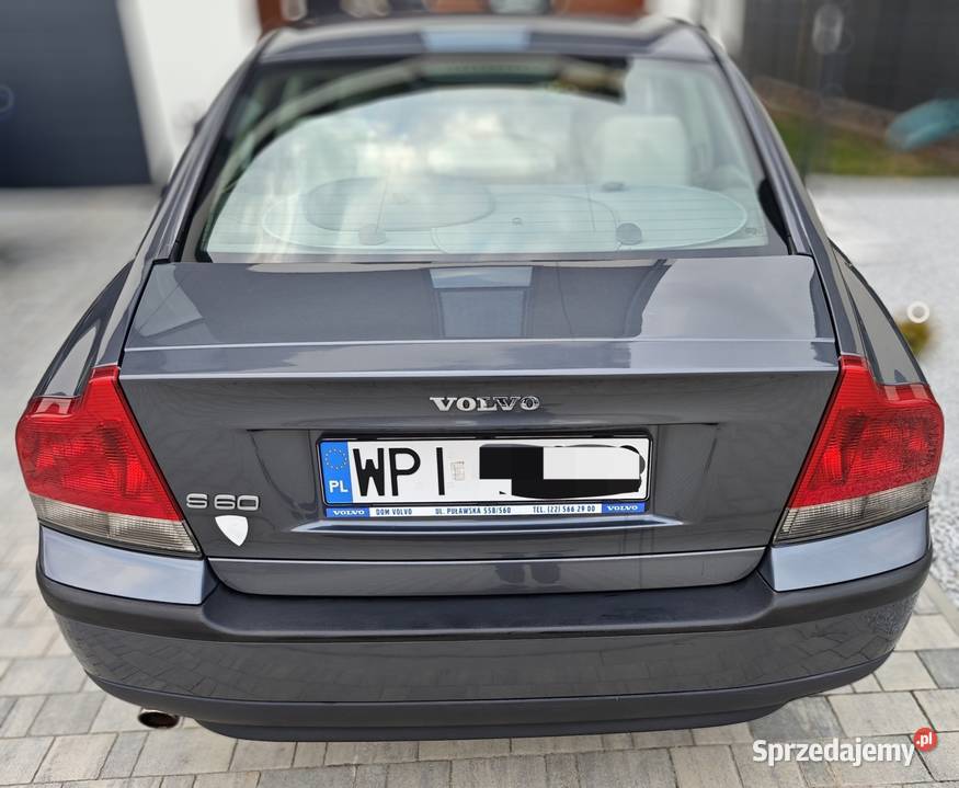 Volvo S60 25T 2004r 210 Rok produkcji 2004 mazowieckie Piaseczno