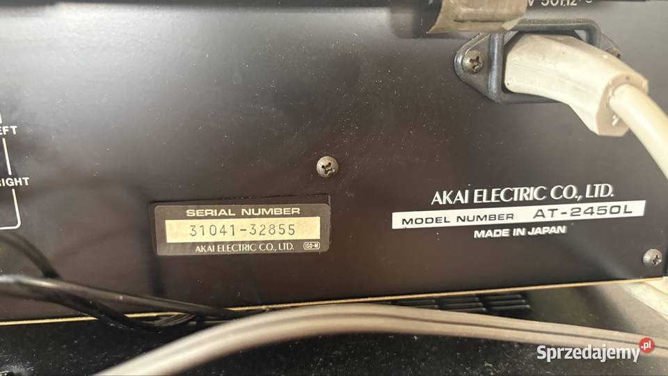 Tuner Vintage AKAI AT2450L podkarpackie Jasło