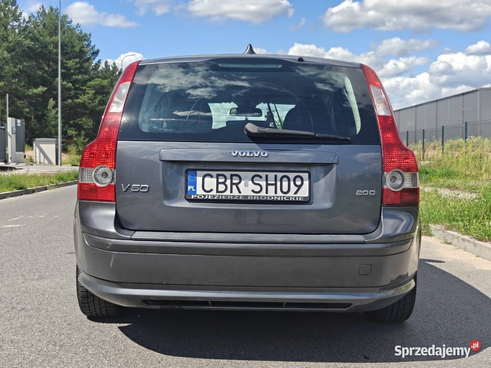 Volvo V50 20d 136 2006 Ksenon Alufelgi Klima poduszka powietrzna Brodnica