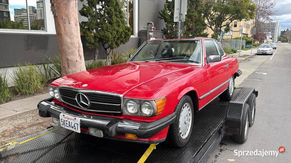 Mercedes 560 sl r107 SL łódzkie Krajanka