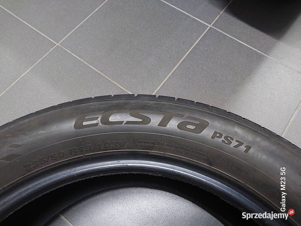 Opony KUMHO ECSTA 71 23550 19 NOWE Kobyłka