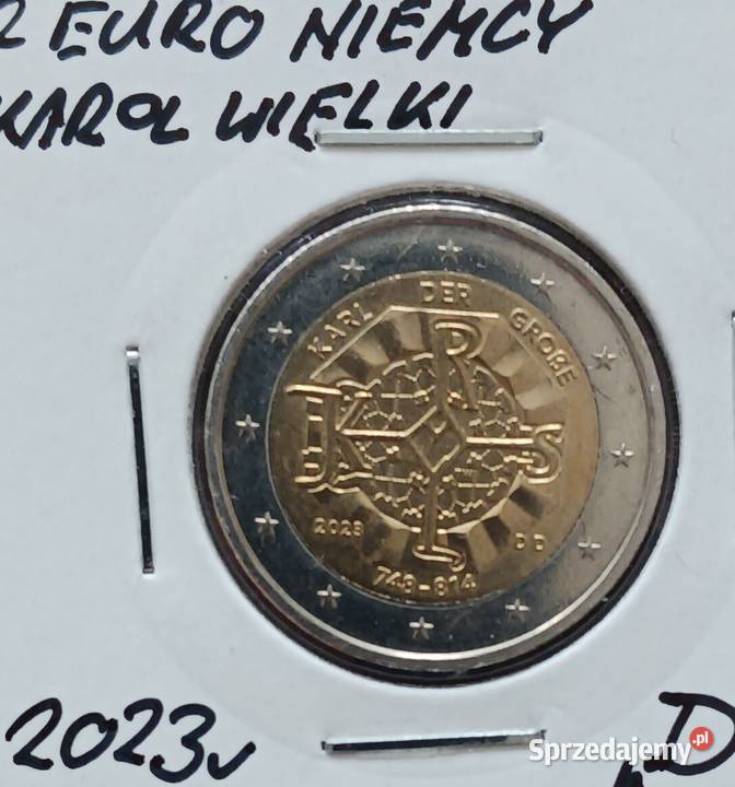 2 Euro Niemcy 2023 r 1275 rocznica narodzin Konin