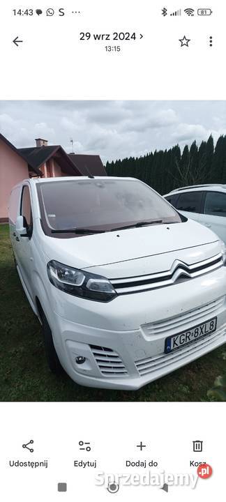 Citroen Jumpy manualna Citroën Rzeszów