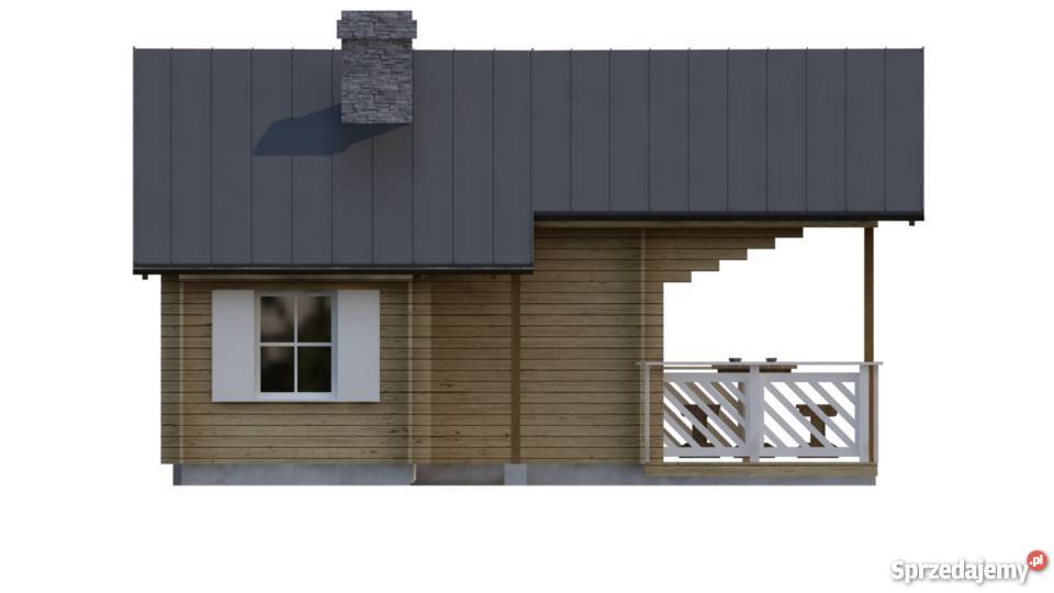 Projekt domu R02 drewniany Koszalin