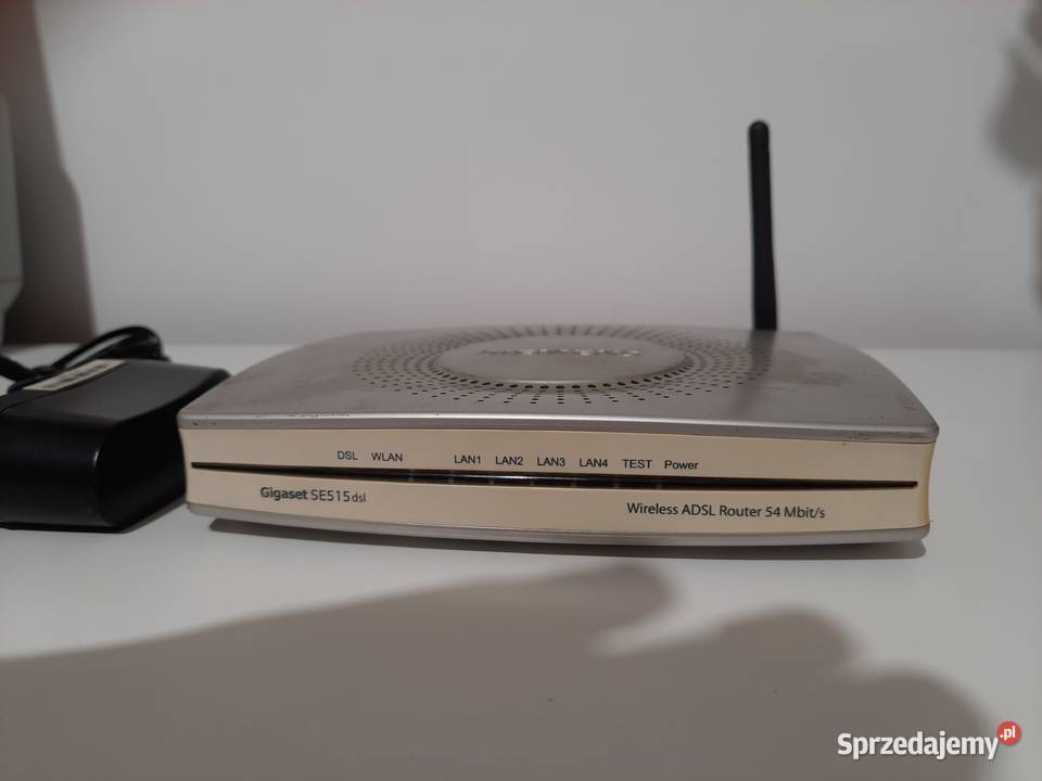 Bezprzewodowy router z modemem ADSL Siemens DSL śląskie
