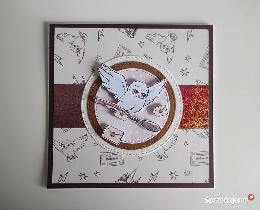 Kartka urodzinowa handmade Harry Potter Łódź
