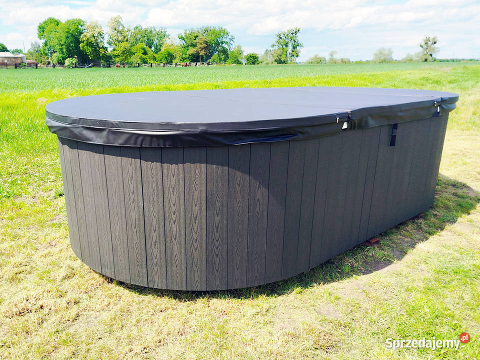 BASEN OGRODOWY WOLNOSTOJĄCY Z ZABUDOWĄ Z DESKI Kąty Wrocławskie