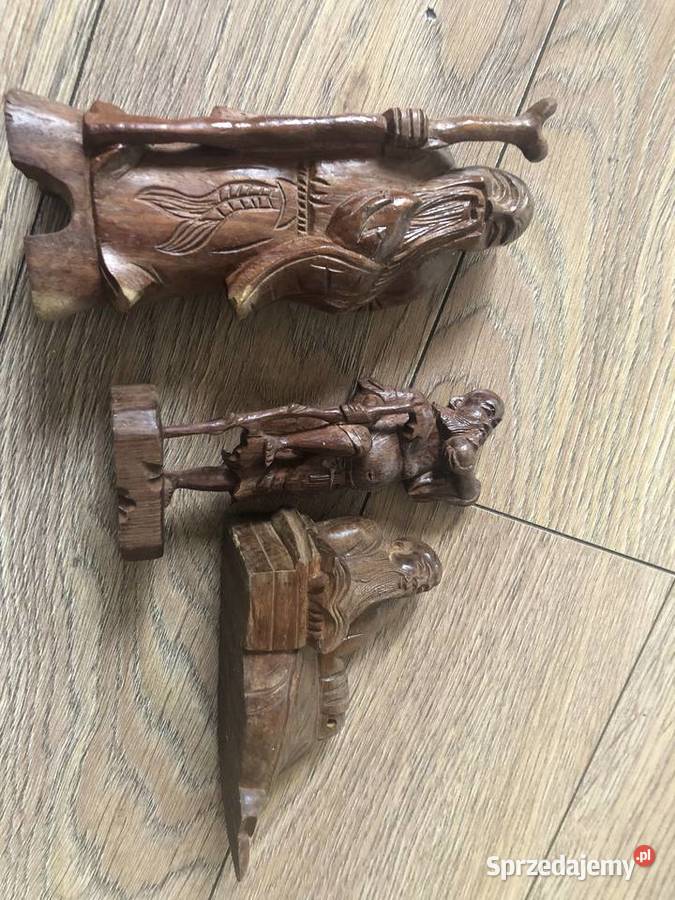 Figurki drewniane Ciepielów