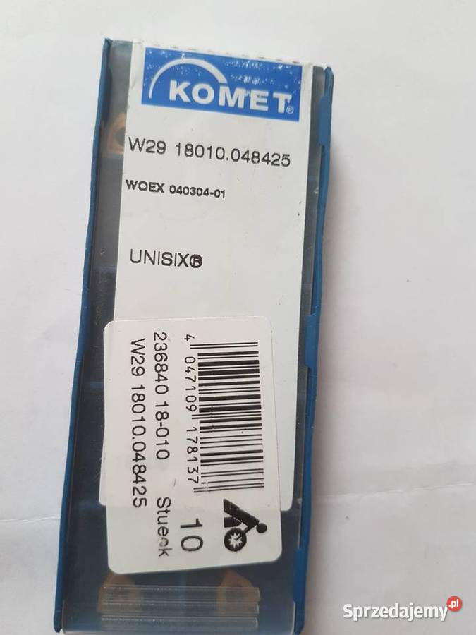 Płytka skrawająca KOMET W29 18010 WOEX04030401 Gliwice