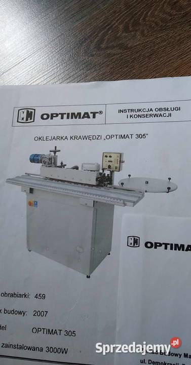 Okleiniarka optimat Zagórz sprzedam