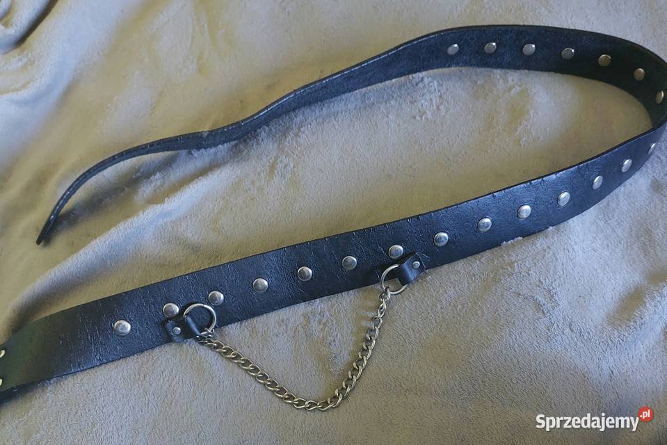 Pasek z łancuchem lubelskie Józefów Roztoczański sprzedam