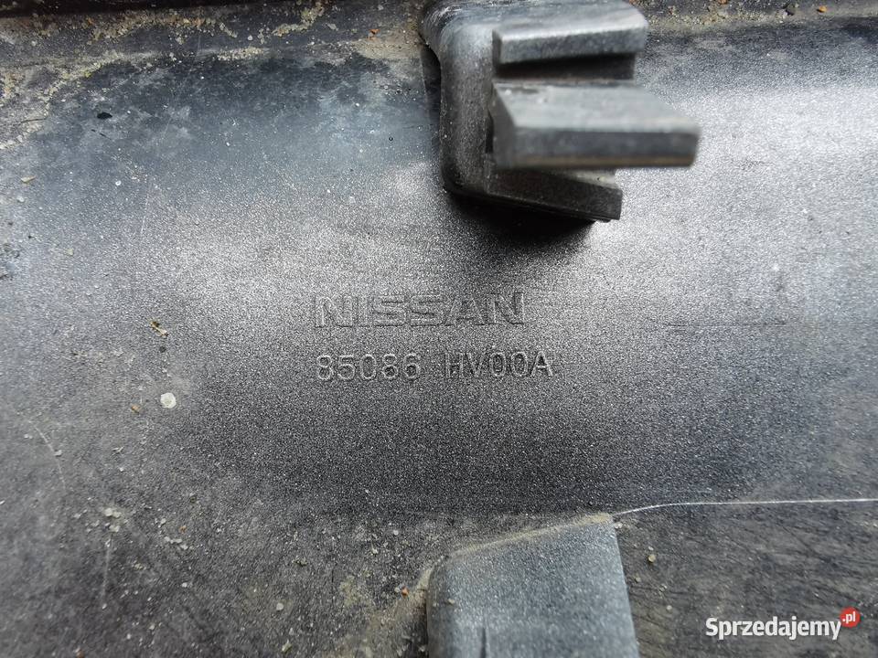 Listwa zderzaka tył qashqai 2 II lift prawa lewa wielkopolskie Sieraków sprzedam