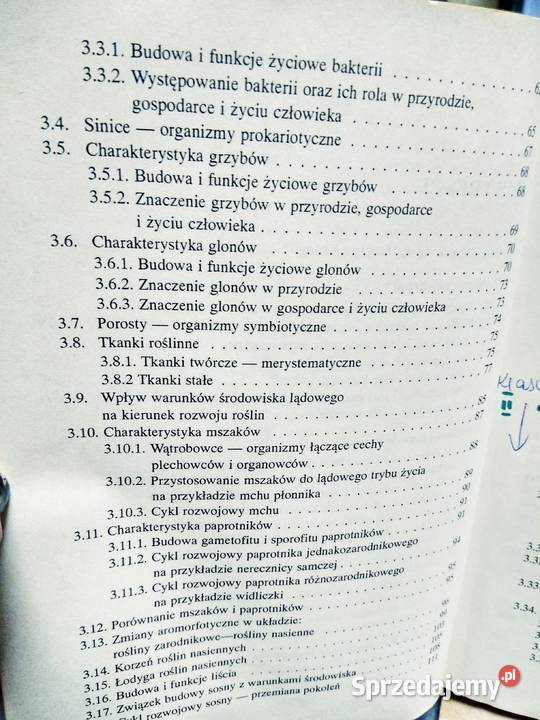 Biologia Pyłka Gutowska Oświata unikatowe Warszawa