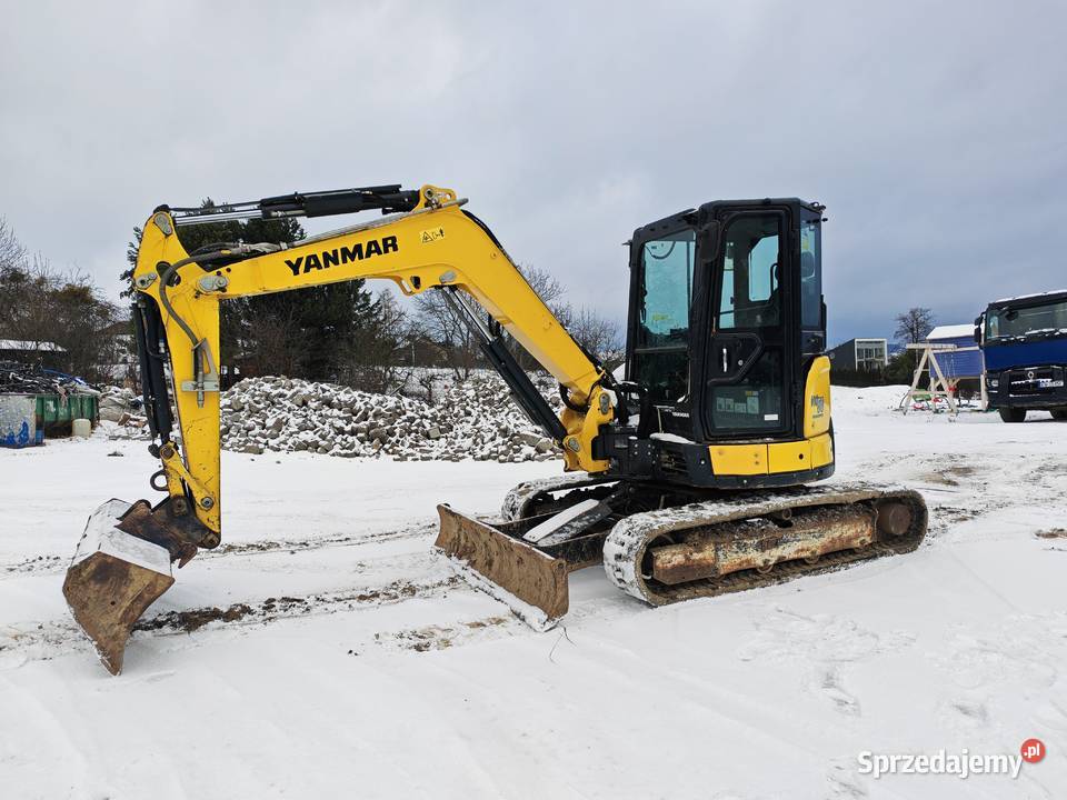 Yanmar sv 50 Koparka gąsienicowa bdbstan śląskie Cieszyn sprzedam