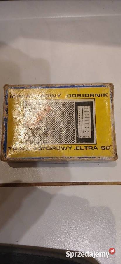 Stare radio tranzystorowe z PRL u małopolskie Kraków