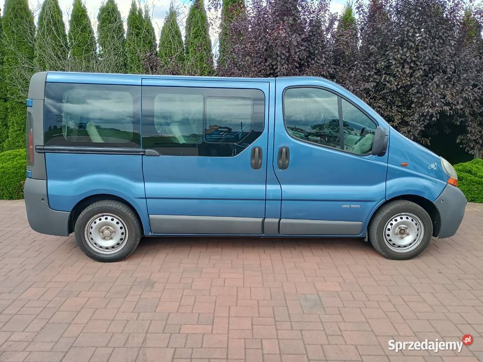 Renault Trafic 2005r 19d 101 253000 9osób elektryczne szyby Witkowo