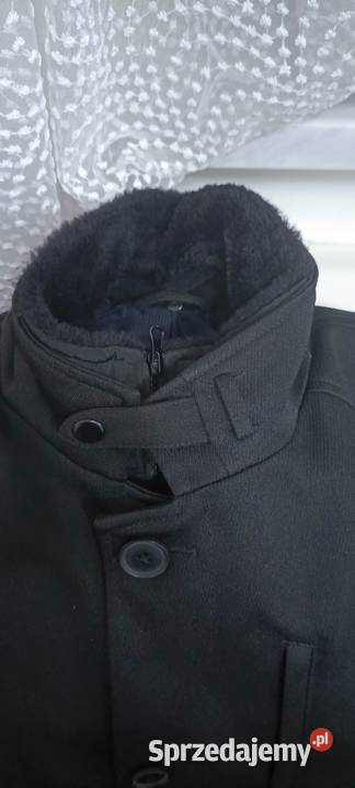 Płaszcz męski Finishley Harding Black Wiosenna/Jesienna  Zamość sprzedam