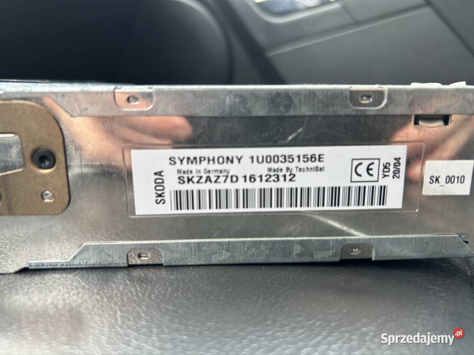 Radio CD Skoda Superb I Sprzęt audio fabryczny Krzywołęcz