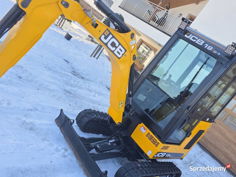 JCB 19 C 1 ful najbogatsza nowa mini koparka Bieliny
