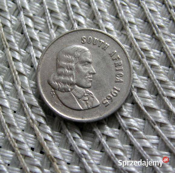 RPA 5 Cent 1965r Napis Angielski Kalisz