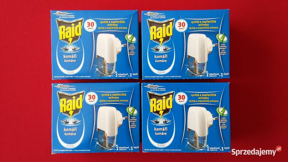 RAID na komary elektryczne urządzenie 30 nocy Olkusz